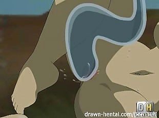 Avatar Hentai - Water tentacles for Toph